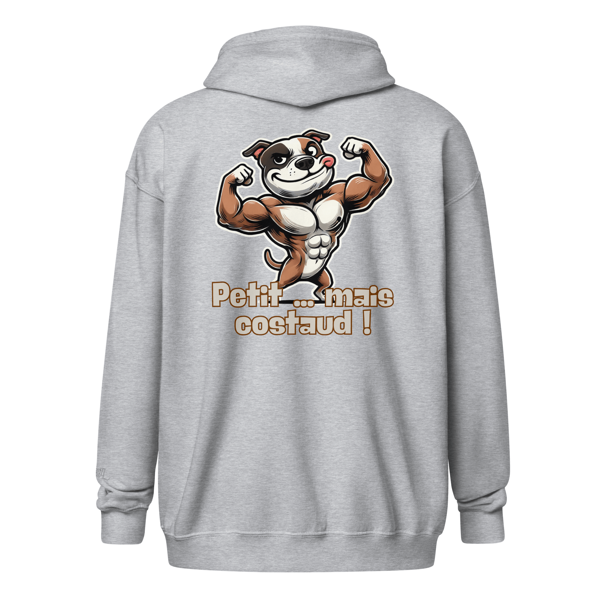Veste à capuche épais unisexe à fermeture éclair classique - Collection Staffordshire Bull Terrier - Doggy Trend