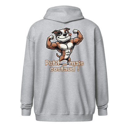 Veste à capuche épais unisexe à fermeture éclair classique - Collection Staffordshire Bull Terrier - Doggy Trend