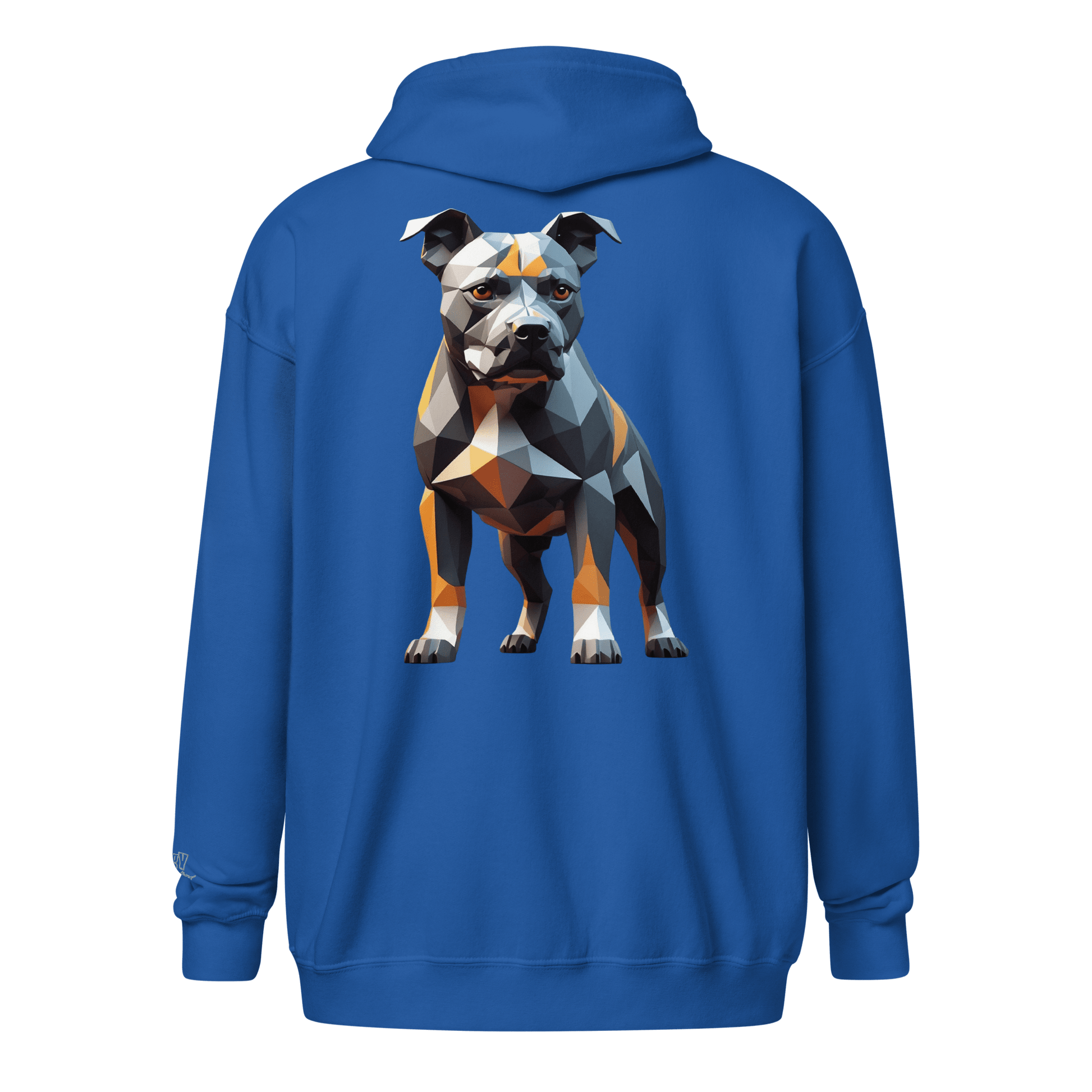 Veste à capuche épais unisexe à fermeture éclair classique - Collection Staffordshire Bull Terrier - Doggy Trend