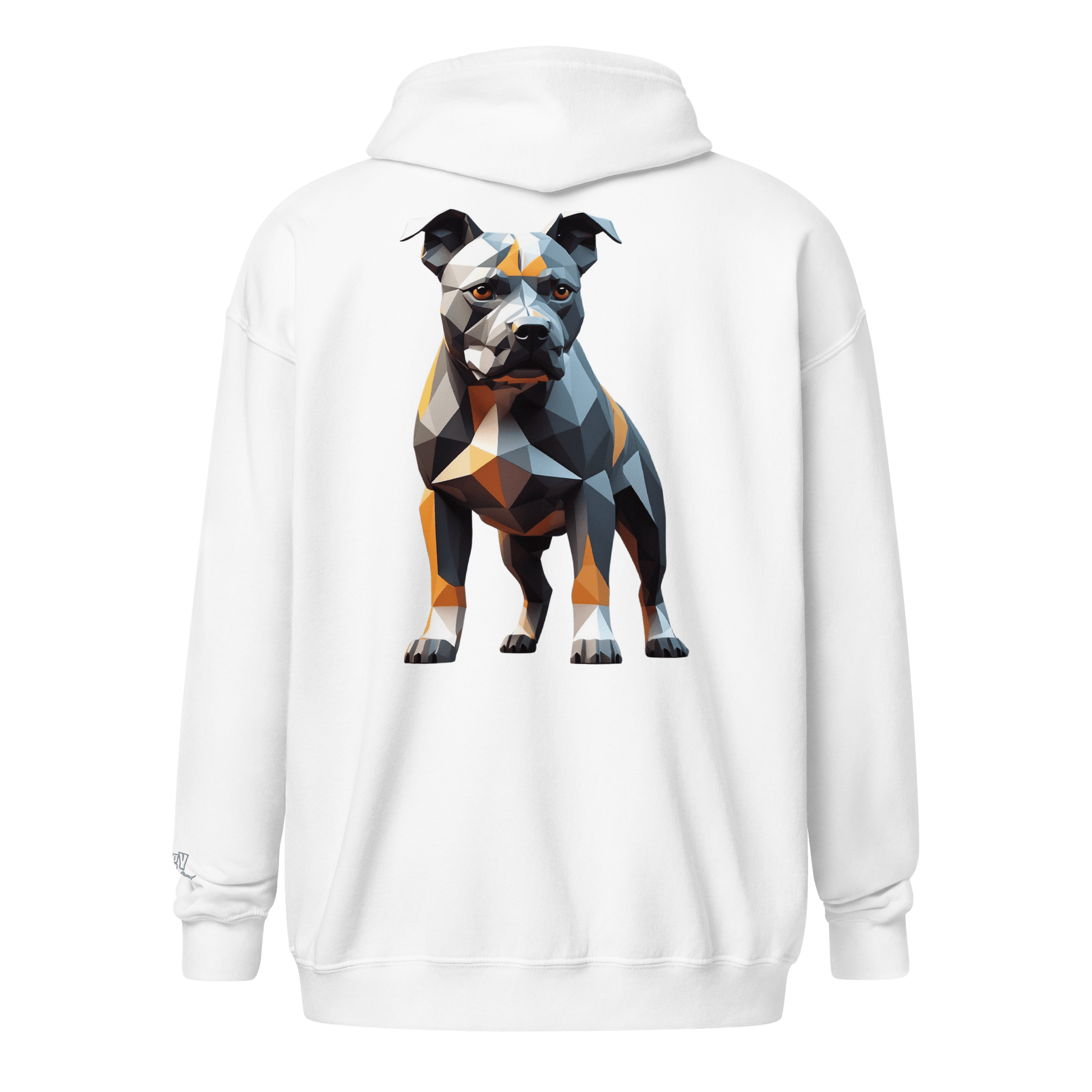 Veste à capuche épais unisexe à fermeture éclair classique - Collection Staffordshire Bull Terrier - Doggy Trend