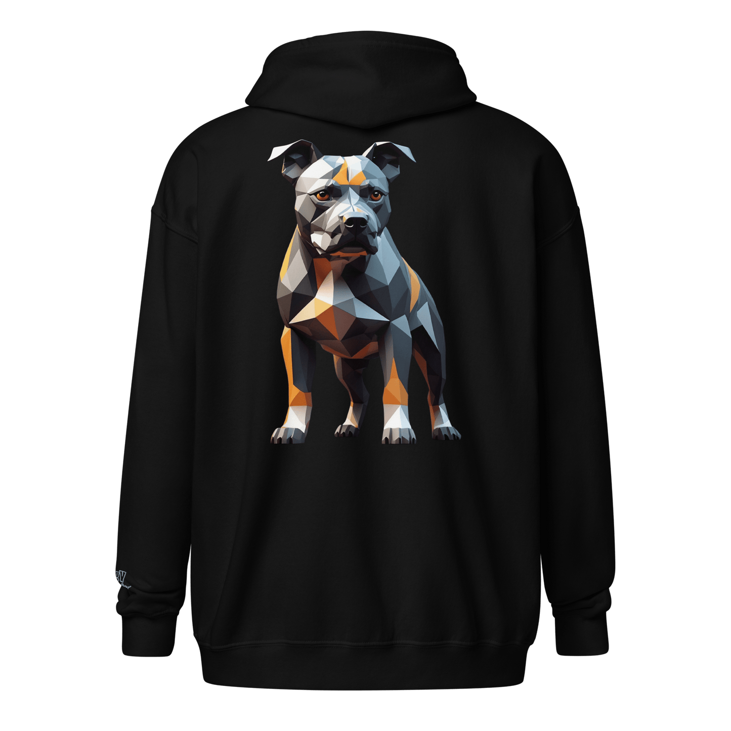 Veste à capuche épais unisexe à fermeture éclair classique - Collection Staffordshire Bull Terrier - Doggy Trend